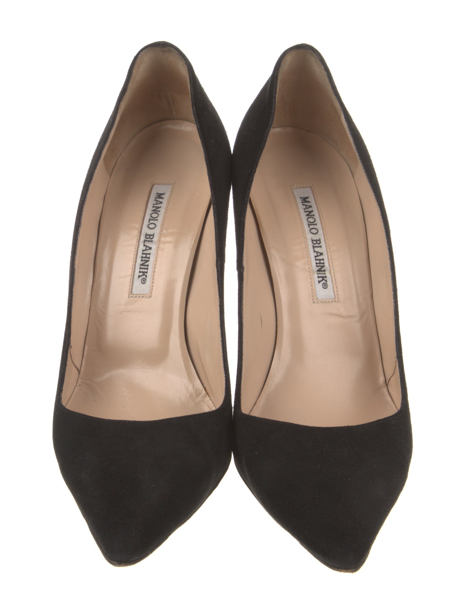 Manolo Blahnik Suede Pumps